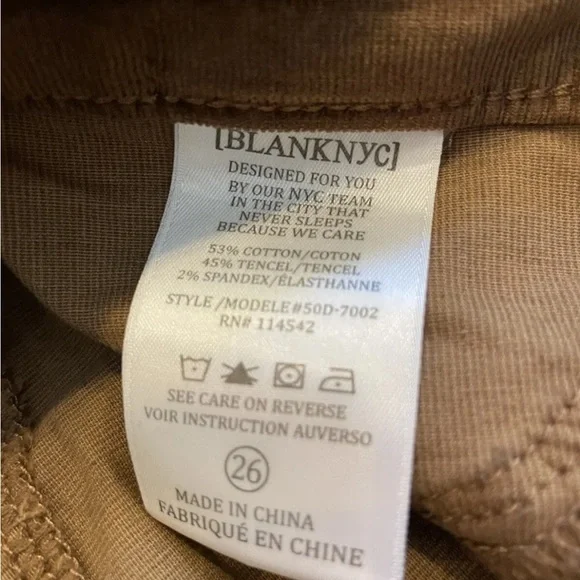 BlankNYC Pants size 26 NWT - Picture 4 of 8
